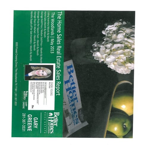 The woodlandsrealestatemarketreportmay2013