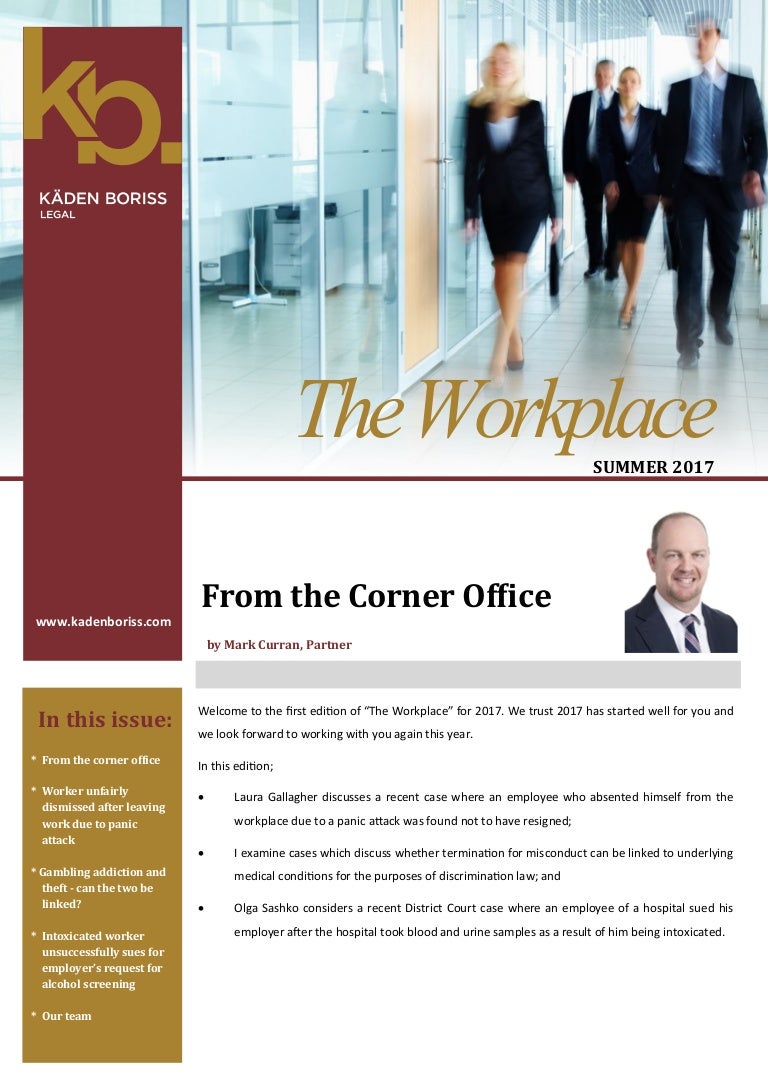 The Workplace Newsletter February 2017