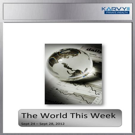 The World This Week September 24 - September 28 2012