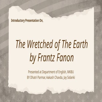 The Wretched of The Earth by Frantz Fanon (1).pptx
