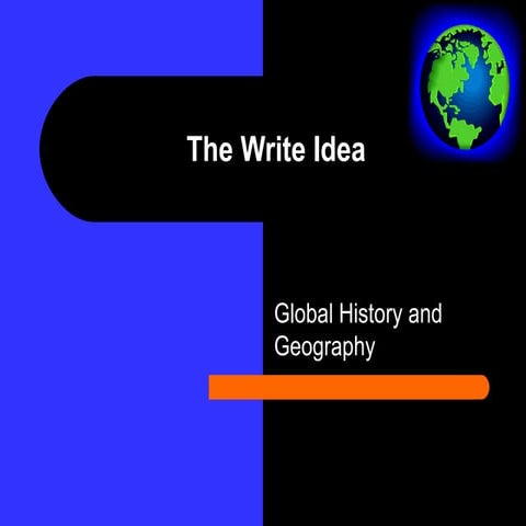 The write idea