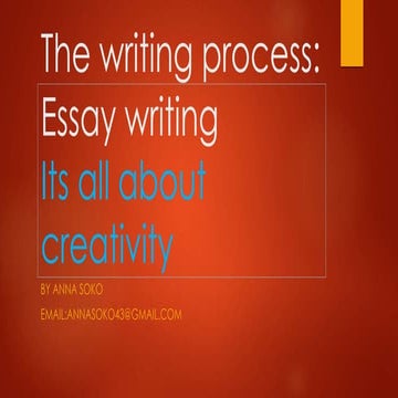 Essay writing