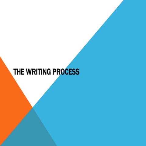 Teaching writing | PPTX