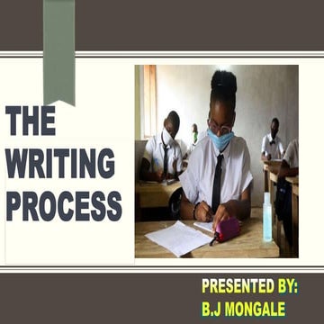The Writing Process (English)