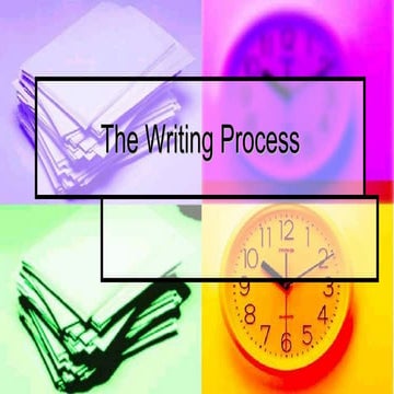 The Writing Process WR.ppt