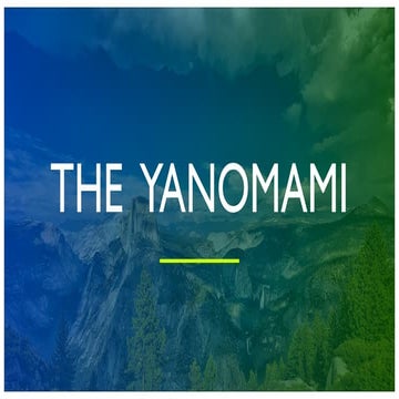 THE  YANOMAMI AND THE KOGUIS THE HISTORY
