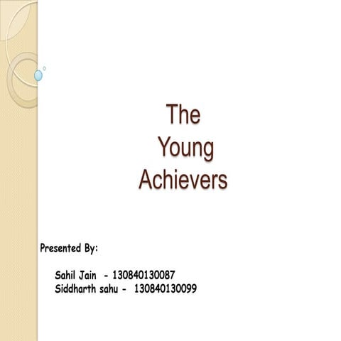 The Young Achievers