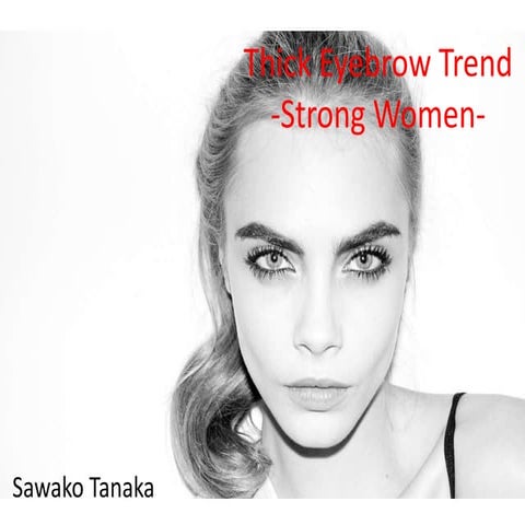 Trend Board - Thick eyebrow | DOCX