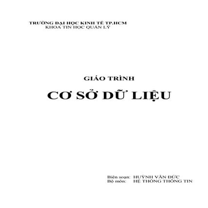 Thiet ke co so du lieu