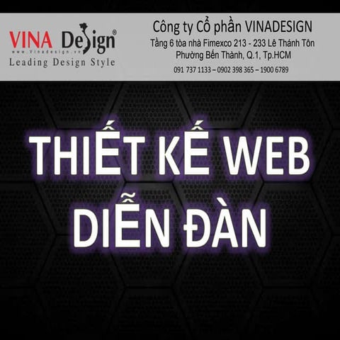 Thiet ke web dien dan