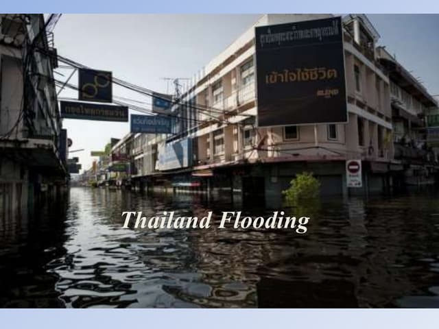 Thiland flooding
