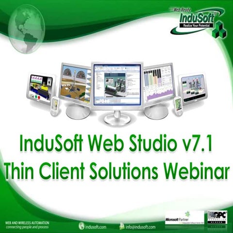 InduSoft Thin Client Webinar 2012