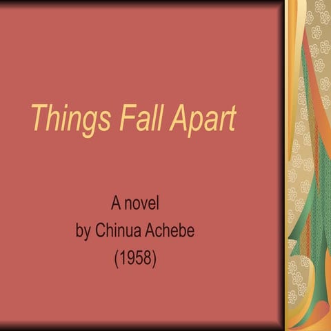 In-Depth Analysis of Chinua Achebe's Things Fall Apart: Culture ...