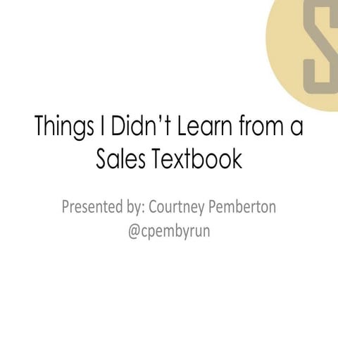 Sales Strategies I Didn’t Learn From a Sales Textbook