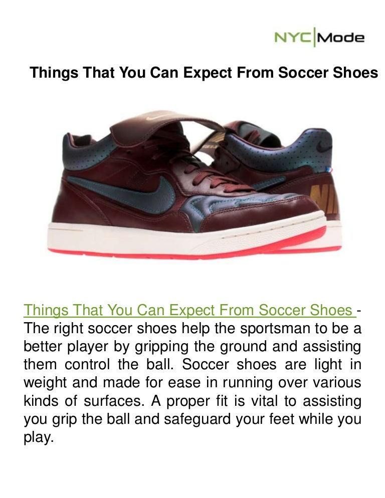soccer shoes nyc
