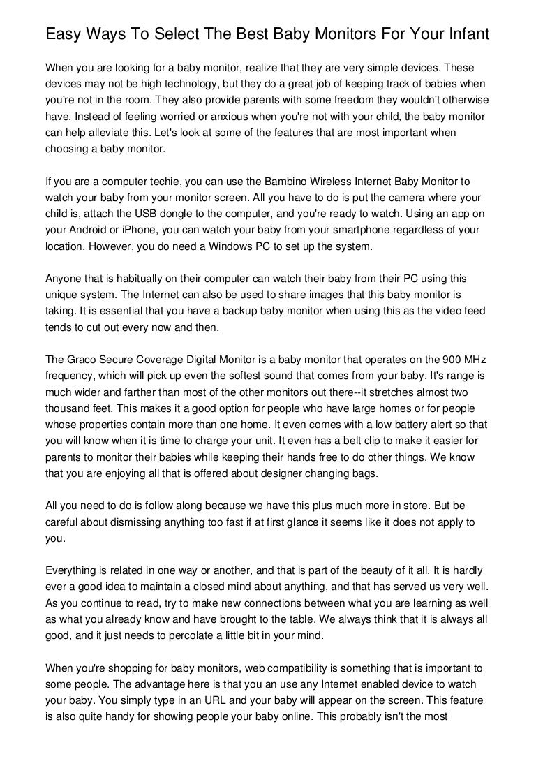 best internet baby monitor