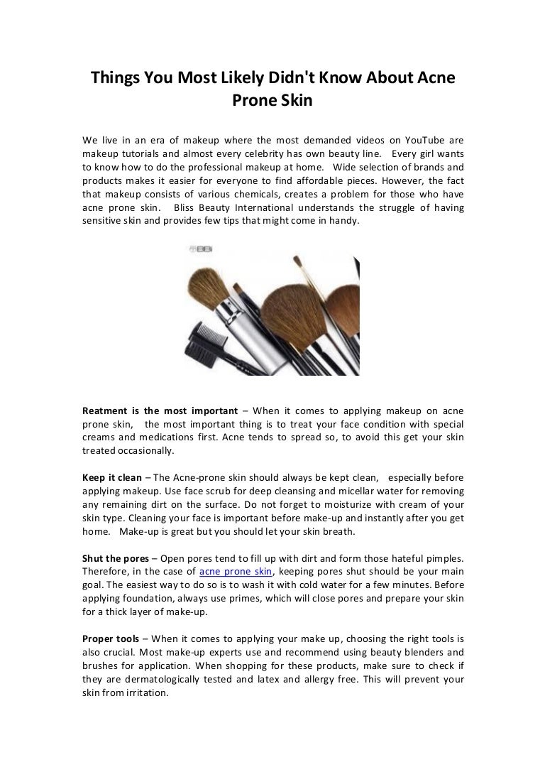 cold water for acne prone skin