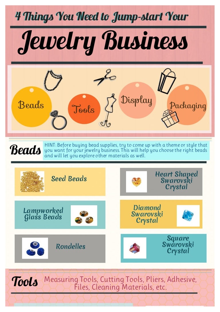 4 Things You Need to Jumpstart Your Jewelry Business [INFOGRAPHIC]