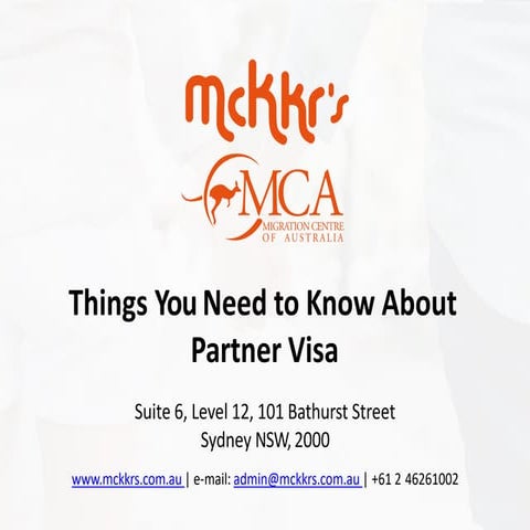 Australian Partner Visa Guide | Migration Agent Sydney, Australia