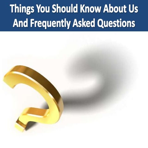 Spectrum Financial Services: Things You Should Know About Us and FAQ