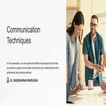 Communication Techniques