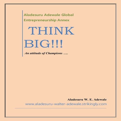 Think big | DOCX