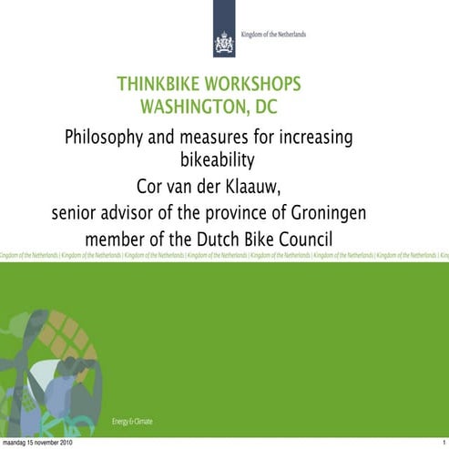 Opening session Thinkbike 