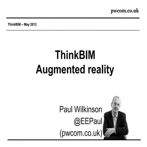 Augmented reality - from gimmick to BIM