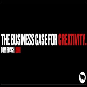 Thinkbox 'the case for creativity' 