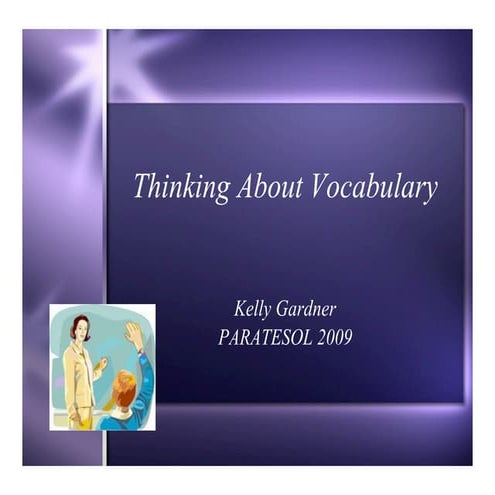 Майстер клас "Teaching and Learning English Vocabulary With Pleasure ...