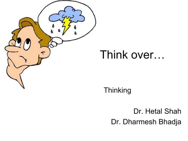 Thinking and language
