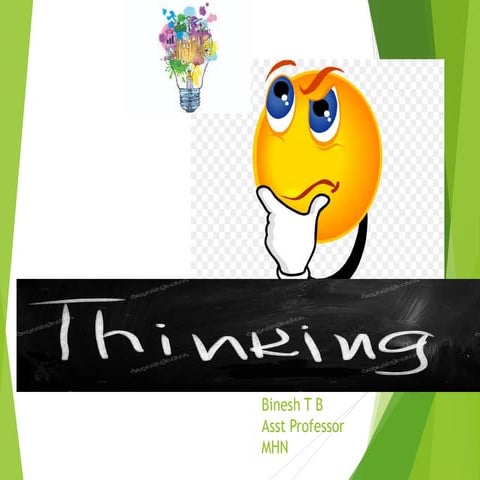 Thinking in psychology