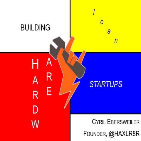 Thinking Lean Hardware - Cyril Ebersweiler