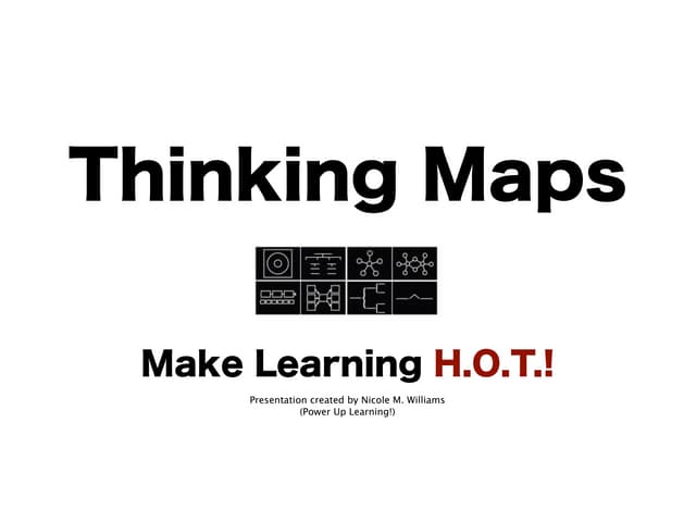 Thinkingmaps complete ppt good for teachers