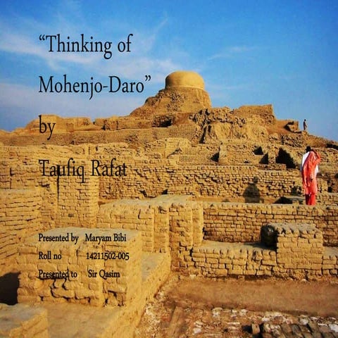 Thinking of mohenjo daro | PPT