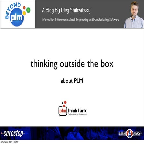 Thinking outside the box about PLM