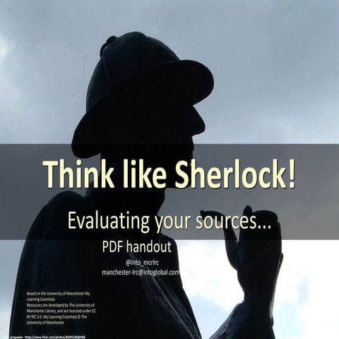 Reliability Of Sources | PPT