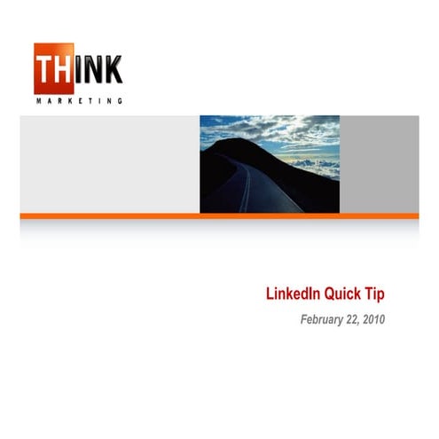Think marketing
