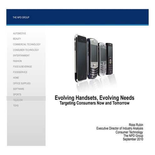 Ross Rubin's Presentation