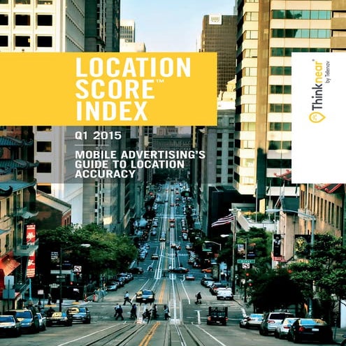 Thinknear Location Score Index Q1 2015