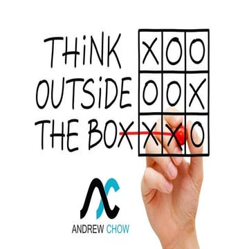 Think Outside The Box.....but HOW?