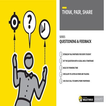 THINK PAIR SHARE PRESENTATION - TPC | PPTX