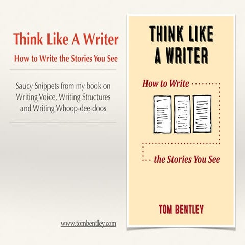 Think Like a Writer: How to Write the Stories You See