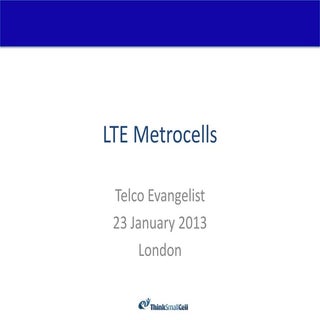 Telco evangelist 23 jan 2013
