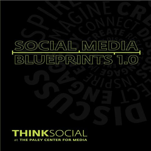 Social Media Blueprint 1.0 Report