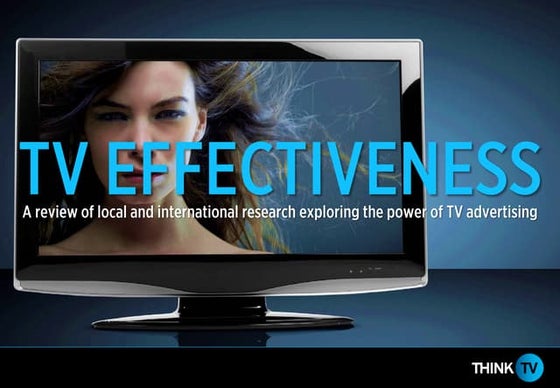 Think TV -  TV Effectiveness