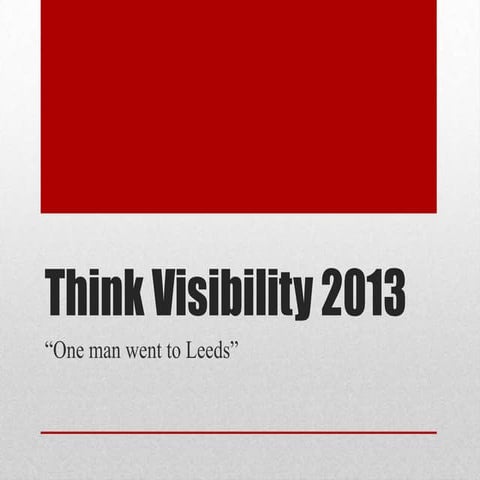 Think vis 2013