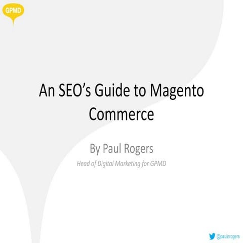 Magento SEO - ThinkVis Sept 2012