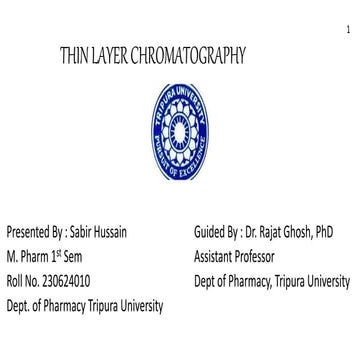 THIN LAYER CHROMATOGRAPHY.pptx