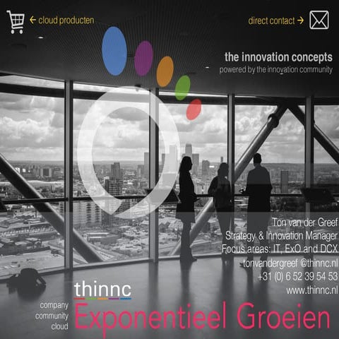 Ton van der Greef - Exponentieel Groeien